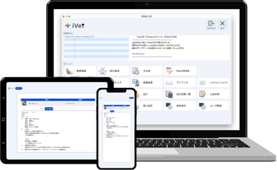 ２次診療動物病院向けiVet